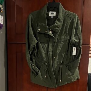 Old Navy Dark Green Utility Jacket